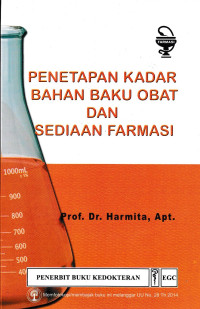 Image of Penetapan Kadar Bahan Baku Obat dan Sediaan Farmasi