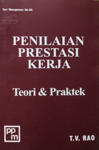 Image of Penilaian Prestasi Kerja : Teori dan Praktik