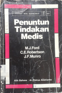 Image of Penuntun Tindakan Medis
