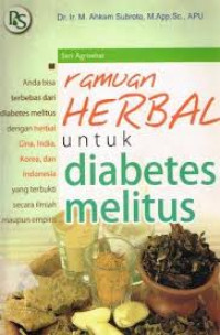 Image of RAMUAN HERBL UNTUK DIABETES MELITUS