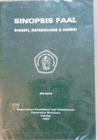 Image of Sinopsis faal digesti, metabolisme & energi