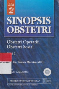 Image of Sinopsis Obstetri, Jilid 2