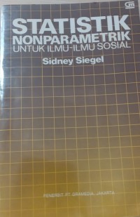 Image of Statistik Nonparametrik Untuk Ilmu - Ilmu Sosial