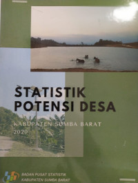 Image of Statistik Potensi Desa Kabupaten Sumba Barat 2020