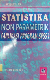 Image of Statistika Non Parametrik : Aplikasi Program SPSS