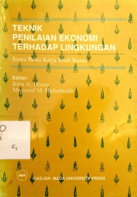 Image of Teknik penilaian ekonomi terhadap lingkungan