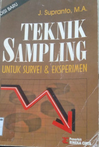 Image of Teknik Sampling untuk Survei  & Eksperimen