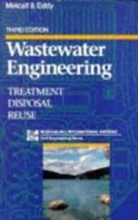 Image of Wastewater Engineering Treatment Disposal Reuse