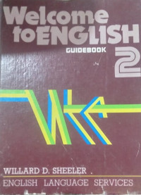 Image of Welcome to english guidebook 2 : Buku penuntun