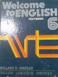 Image of Welcome to english textbook 6