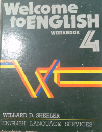Image of Welcome to english workbook 4