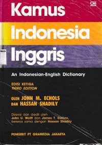 Image of Kamus Indonesia - Ingggris = An Indonesian - English dictionary